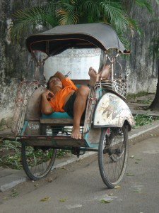 On the streets of Yogjakarta
