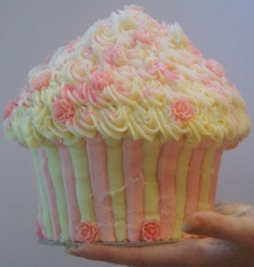 Giant cupcake to fill your hand