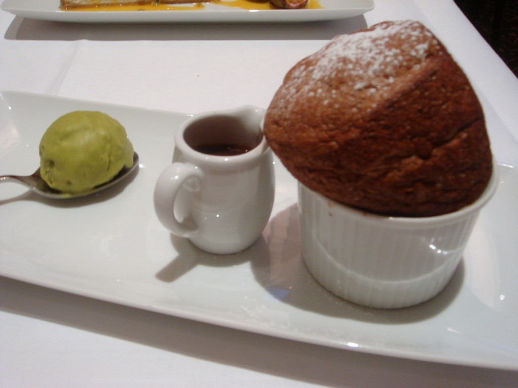 Chocolate soufflé 