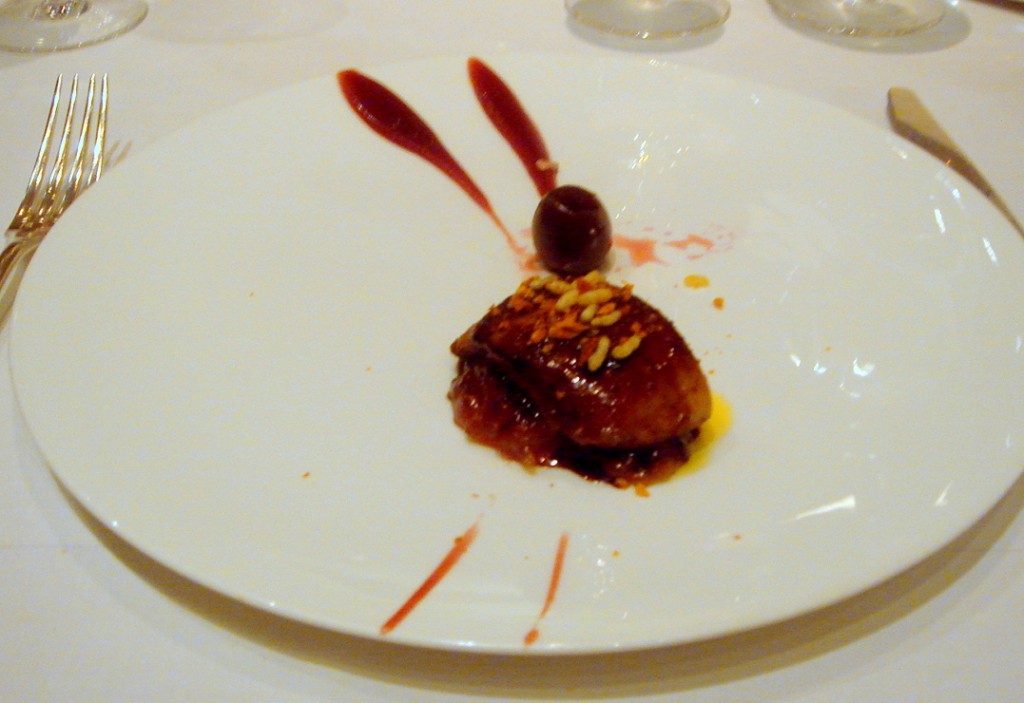 Roast foie gras 