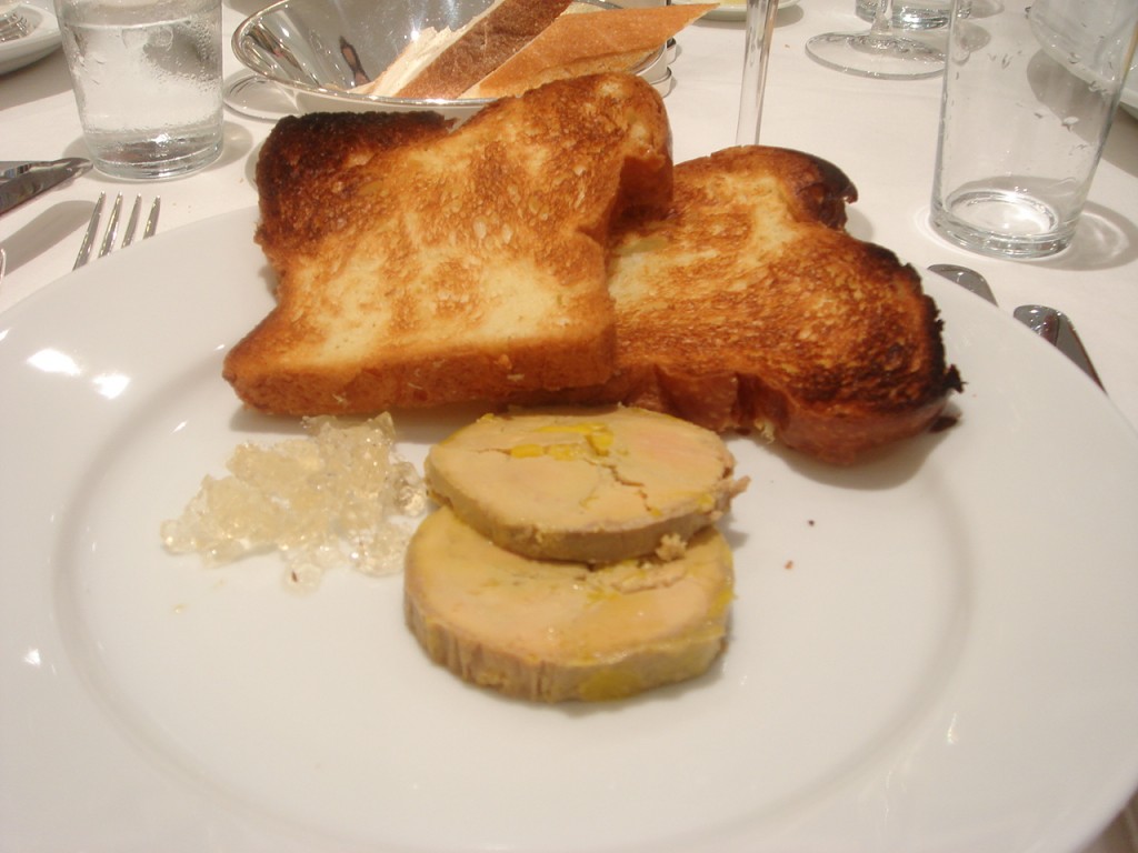 Ballotine of foie gras