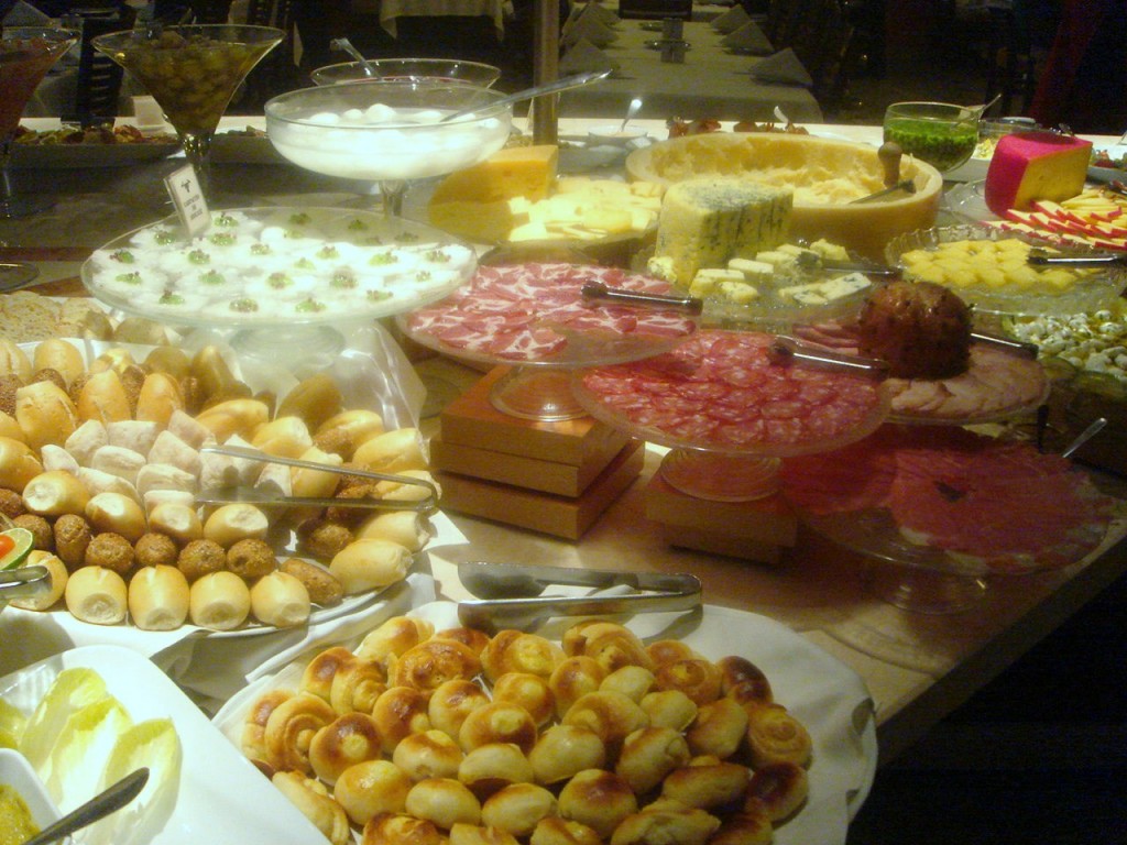 And more food from the buffet