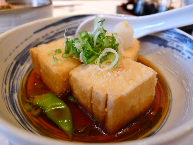 Agedashi tofu 