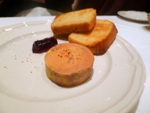 Foie gras ballotine