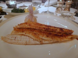 Dover sole meunière