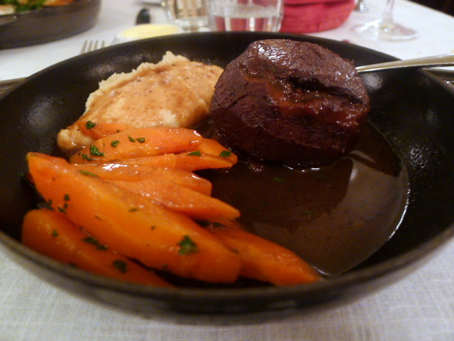 Slow cooked ox cheek 
