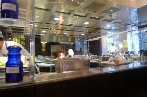 The kitchen at Dinner