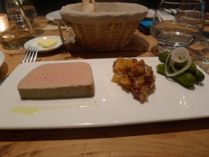 Foie gras & chicken liver parfait