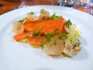 Cured sea trout