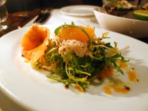 Cornish crab salad