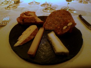 Seasonal farmhouse cheese platter
