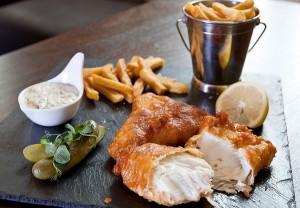 Fish & chips - Caxton Grill