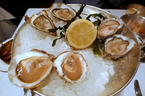 Mixed oysters
