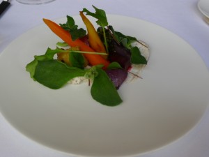 Winter vegetable salad