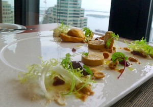 Foie gras cured with Sortilège Maple Whisky