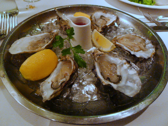 Colchester oysters