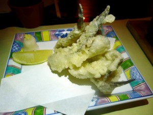 Tomo - goby fish tempura