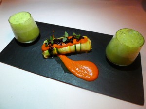 Vegetable cannelloni