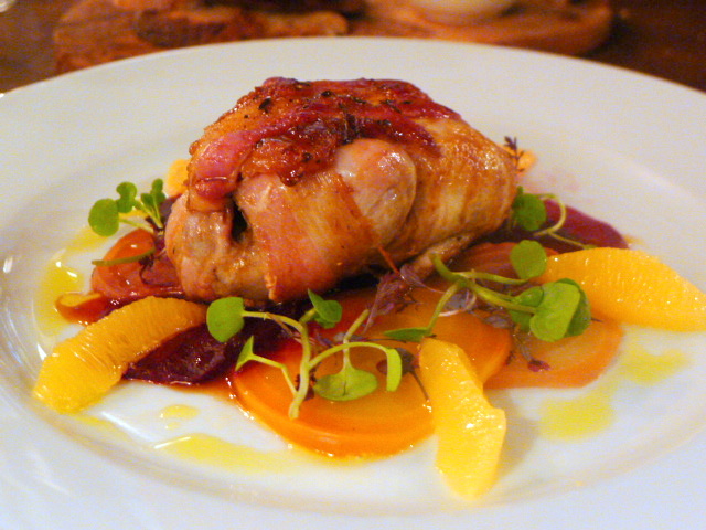 Marquess Tavern - Quail wrapped in bacon