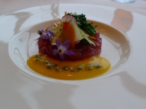 The Dining Room - Blue fin tuna