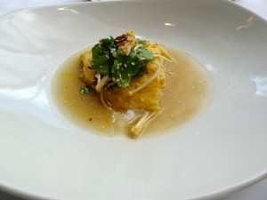 Glass Brasserie - Snow crab omelette