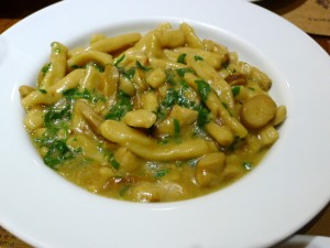 Amico Bio - mushroom pasta