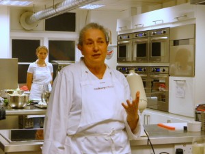 Cookery School - Our charming host, Rosalind