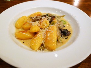 Cafe Murano - Morel & asparagus gnocchi