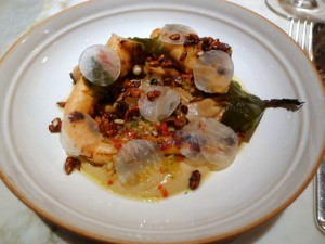 Chiltern Firehouse - Grilled octopus
