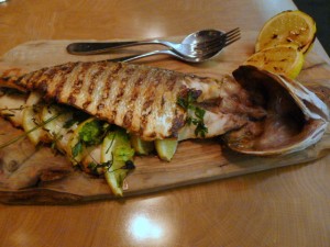5&33 Restaurant - Grilled sea bass