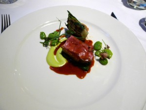 The White Swan - Pan-fried duck breast