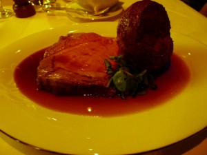 The Rib Room - Roast rib of beef