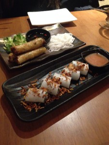 House of Ho - Imperial & Noodle rolls with duck