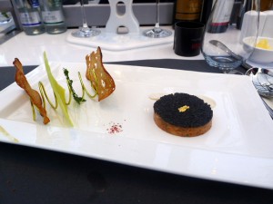 London in the Sky - Salmon tartar