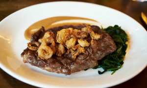 The White Hart - Rib eye steak