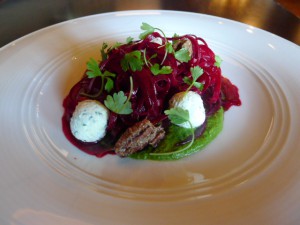 Radio Milano - Beets with goat's cheese