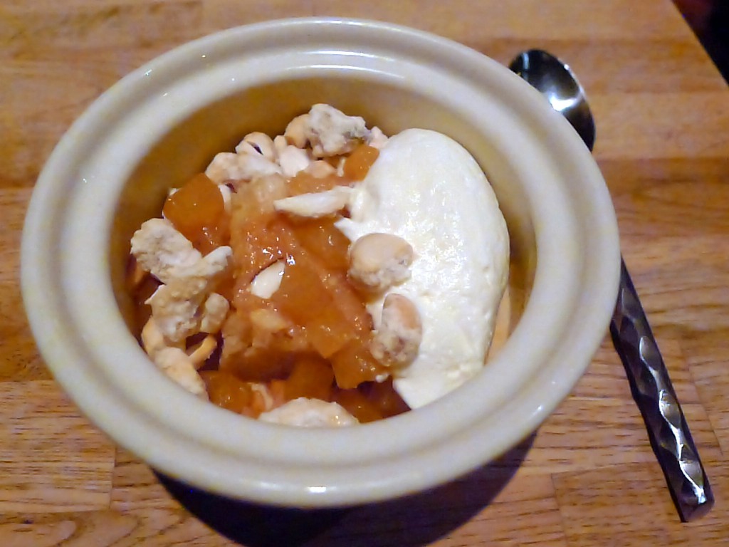 Girl and the Goat - Miso-butterscotch budino