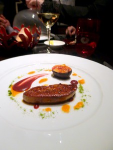 L'Atelier de Joël Robuchon - Foie gras with fig