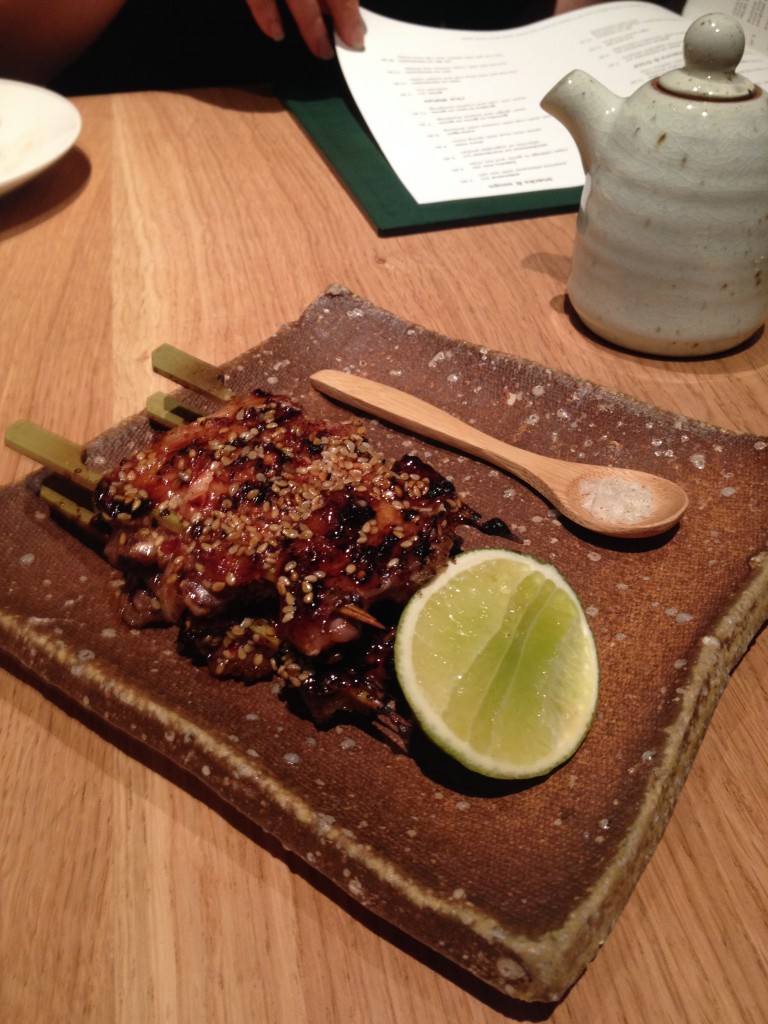 Roka - spiced chicken wings with salt and lime