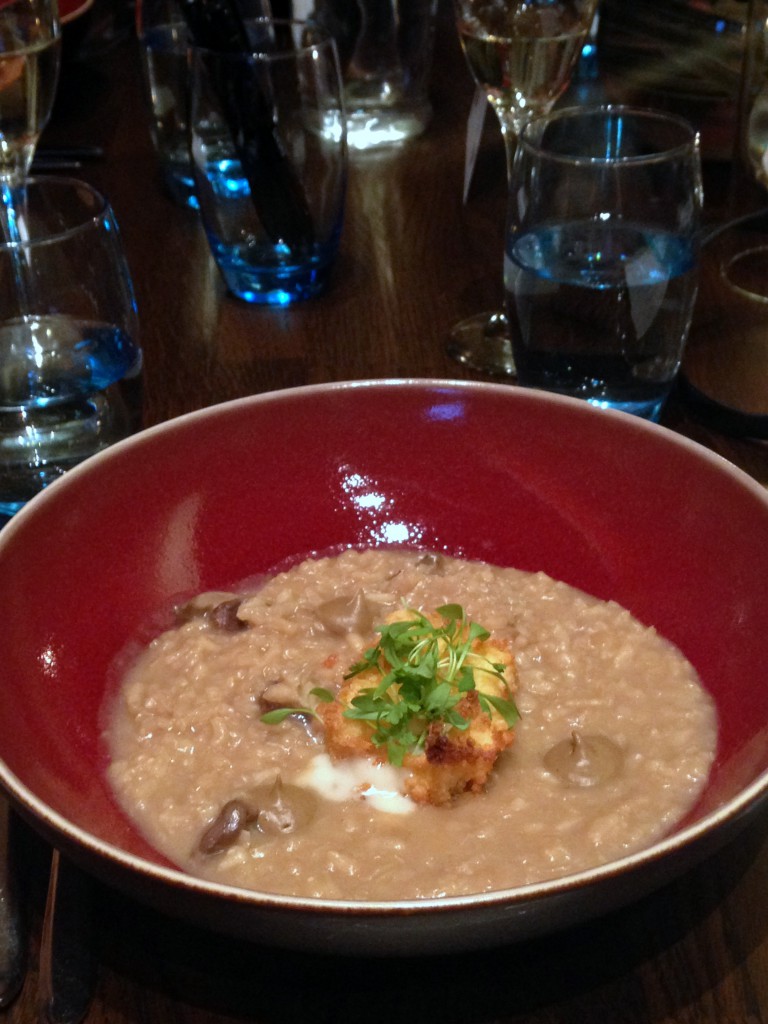 Rotunda - London Food Blog - Mushroom risotto