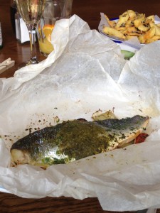 The Fish & Chips Shop - London Food Blog - Bass in paper