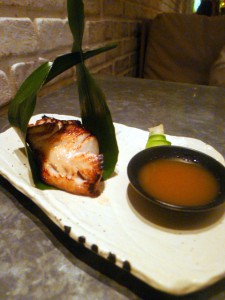 London Food Blog – Australasia - Black cod roasted in hoba leaf