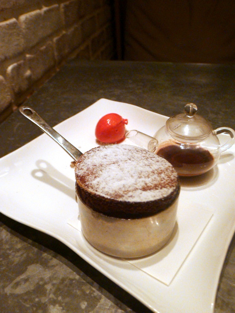 London Food Blog – Australasia - Chocolate soufflé