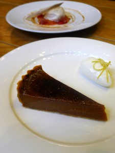 London Food Blog – Mr Coopers - Caramel tart
