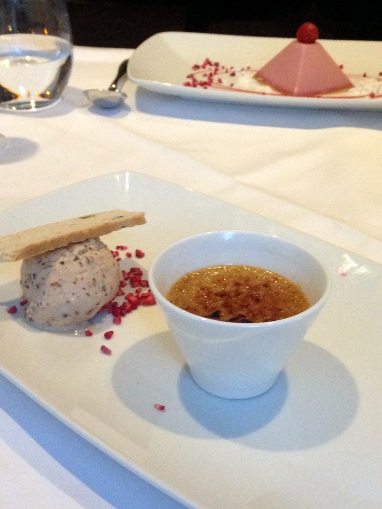 Bistro 51 at The St James Court Hotel – London Food Blog - Coffee crème brulee 