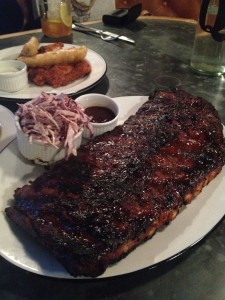 Q Grill - London Food Blog - St Louis cut pig ribs