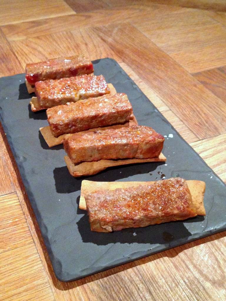 Iberica – London Food Blog - Fresh chorizo tartar by Asador Etxebarri