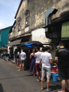 Penang Road Famous Cendol - London Food Blog - The queues