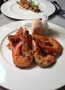 108 Brasserie - London Food Blog - Tiger prawns