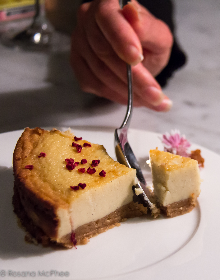 108 Brasserie - London Food Blog - Vanilla cheesecake